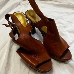 Ralph Lauren Leather Heels